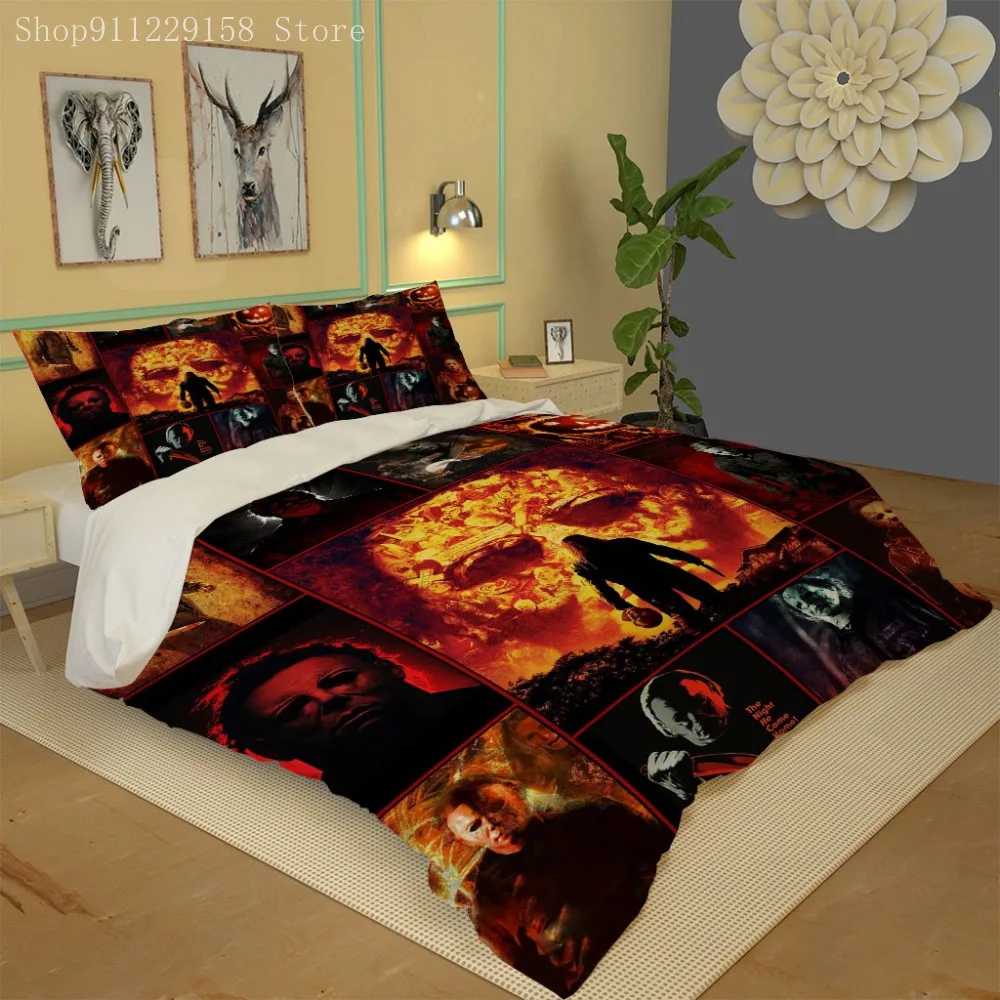 Luxury Bedding 3D Beding Hot Horror and Funny 3D Bedding Set Horror Movie Duvet Cover Set Queen King Twin Size Boy Bedroom Set
Luxury Bedding 3D Beding Hot Horror and Funny 3D Bedding Set Horror Movie Duvet Cover Set Queen King Twin Size Boy Bedroom Set
