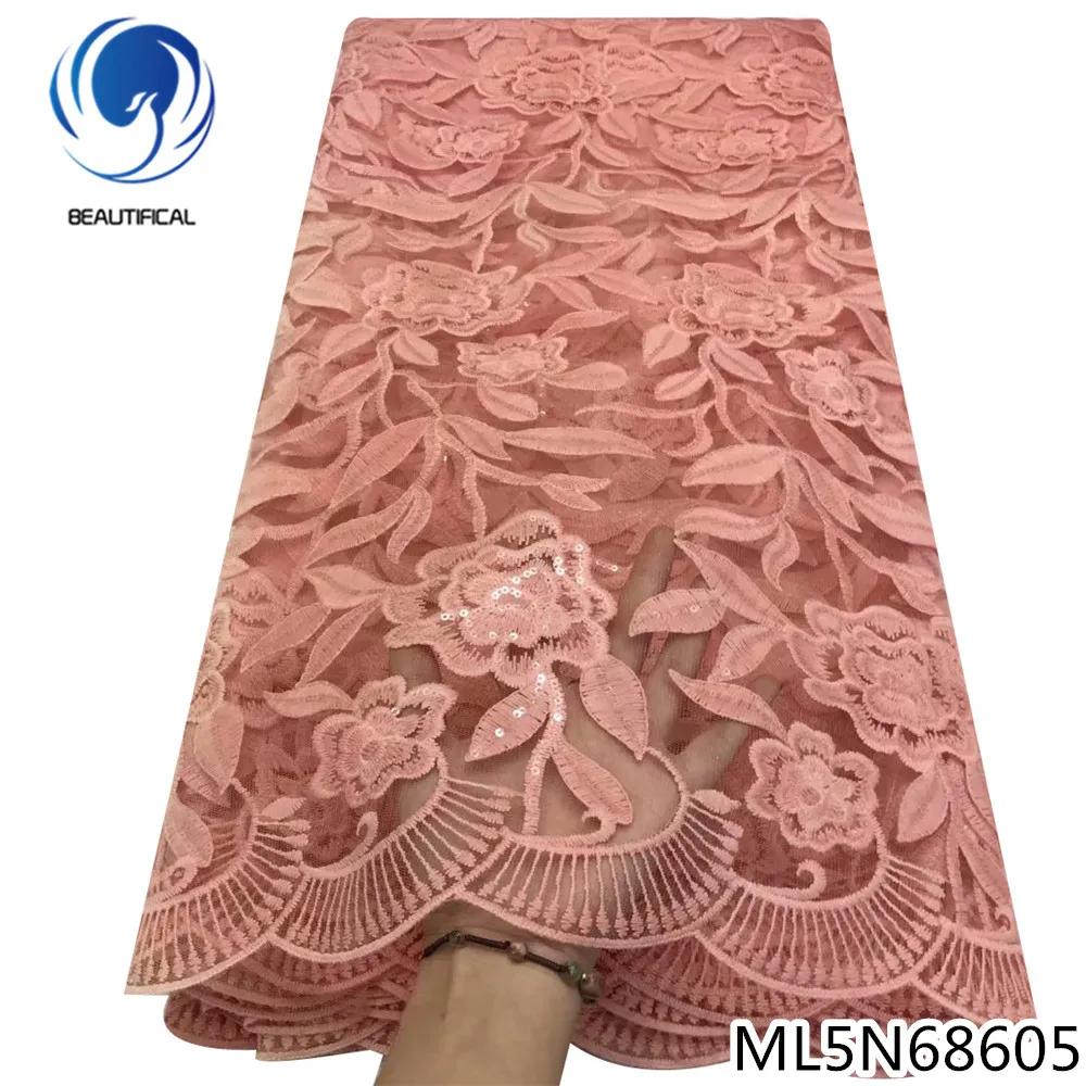 Beautifical African net Lace Fabric Embroidered french Lace Sequins Lace for Dress 5 yards ML5N686
Beautifical African net Lace Fabric Embroidered french Lace Sequins Lace for Dress 5 yards ML5N686