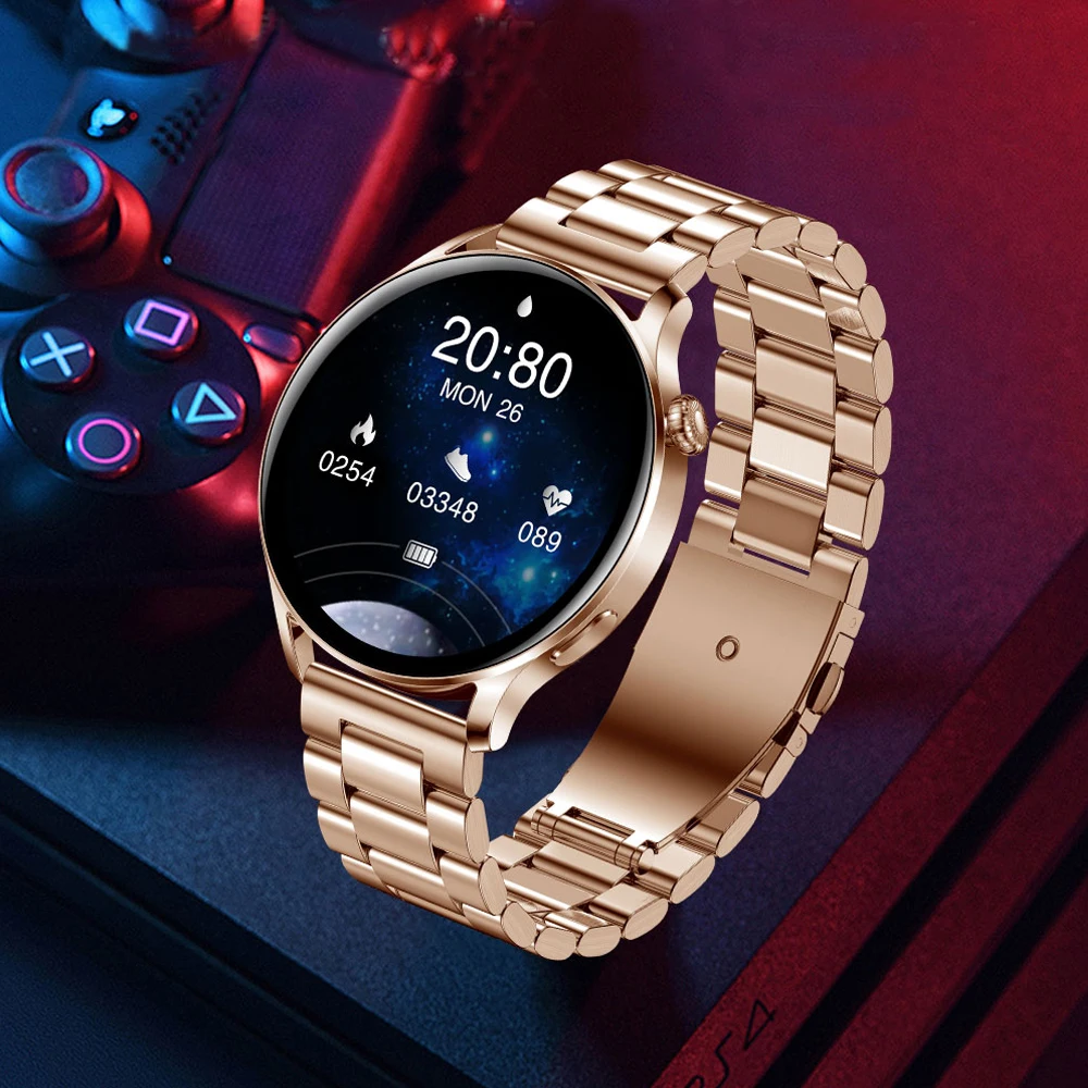 GTWIN New AK37 Smart Watch Bluetooth Calling Bracelet Waterproof Round Screen Full Touch Series Compatible with Android IOS
GTWIN New AK37 Smart Watch Bluetooth Calling Bracelet Waterproof Round Screen Full Touch Series Compatible with Android IOS