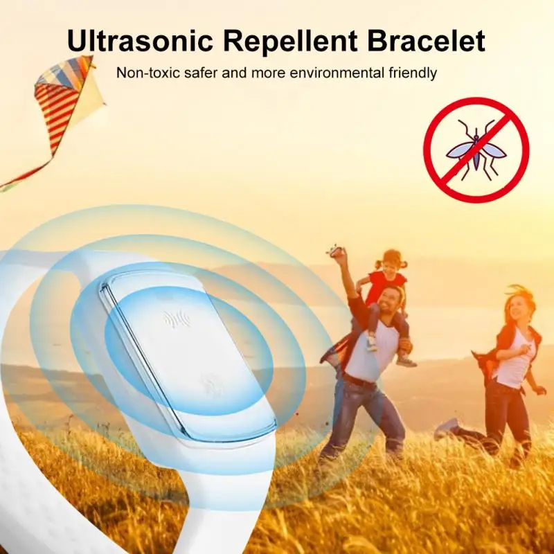 USB Rechargeable Waterproof Portable Anti-mosquito Watch Ultrasonic Mosquito Repellent Bracelet
USB Rechargeable Waterproof Portable Anti-mosquito Watch Ultrasonic Mosquito Repellent Bracelet