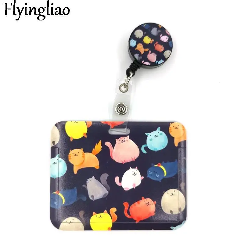 Color Cats Cartoon Cute Credit Card Holder Lanyard Women Men Kid Student Retractable Badge Reel ID Name Bus Clips Card Badge
Color Cats Cartoon Cute Credit Card Holder Lanyard Women Men Kid Student Retractable Badge Reel ID Name Bus Clips Card Badge