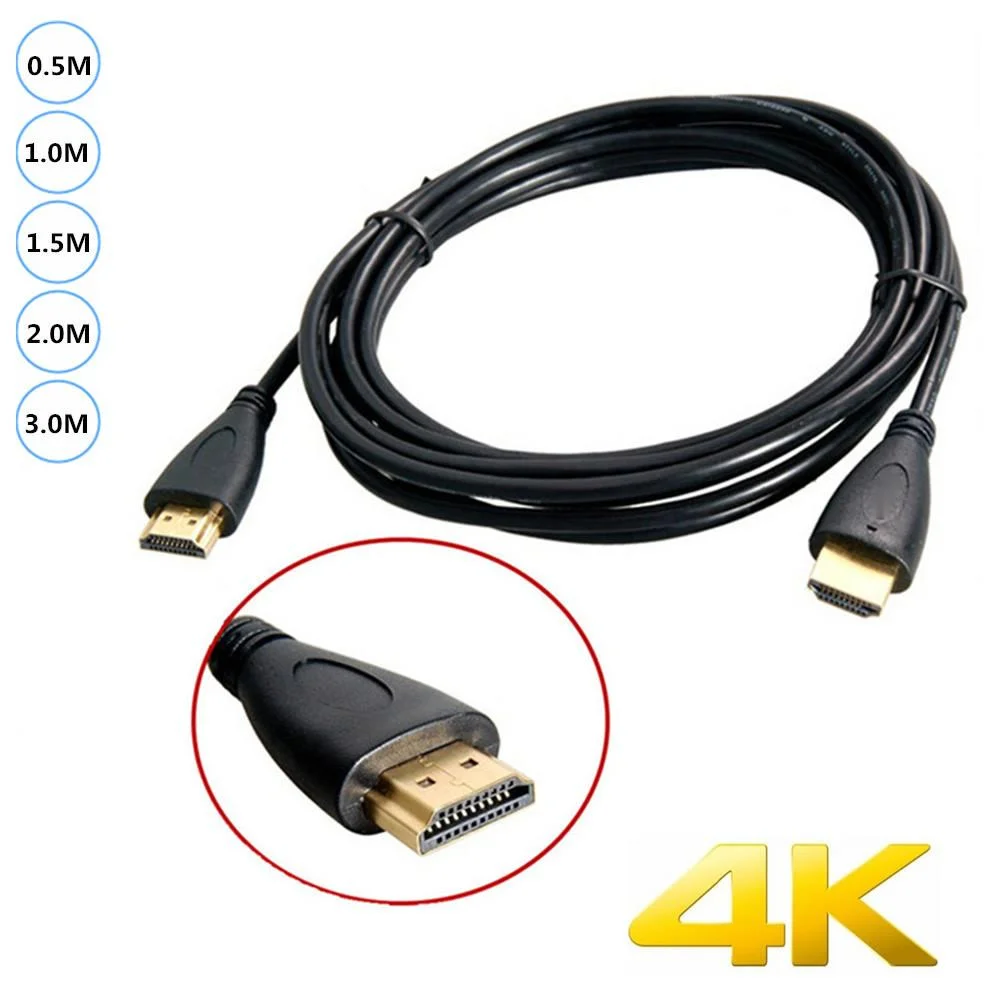 Cable HDTV 0.5M 1M,1.5M,3M Gold Plated Plug Male to Male HDTV Cable M/M 1.4 V 1080p 3D 4K for HDTV XBOX PS3
Cable HDTV 0.5M 1M,1.5M,3M Gold Plated Plug Male to Male HDTV Cable M/M 1.4 V 1080p 3D 4K for HDTV XBOX PS3