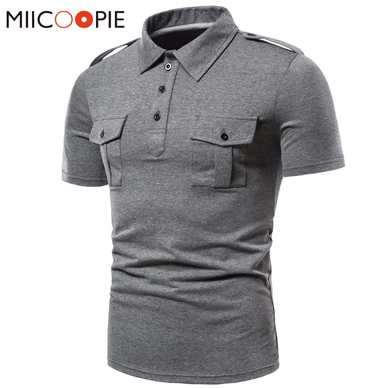 Polos Para Hombre Men New Brand Casual Solid Color Double Pocket Polo Homme Cargo Combat Training Polo Shirt For Men Summer Tops
Polos Para Hombre Men New Brand Casual Solid Color Double Pocket Polo Homme Cargo Combat Training Polo Shirt For Men Summer Tops