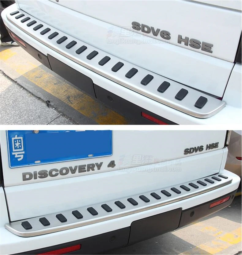 For Land Rover Discovery 4 LR4 2010-2016 Rear Bumper Protector Tail Trunk Guard door Sill Plate Scuff Trim Cover
For Land Rover Discovery 4 LR4 2010-2016 Rear Bumper Protector Tail Trunk Guard door Sill Plate Scuff Trim Cover