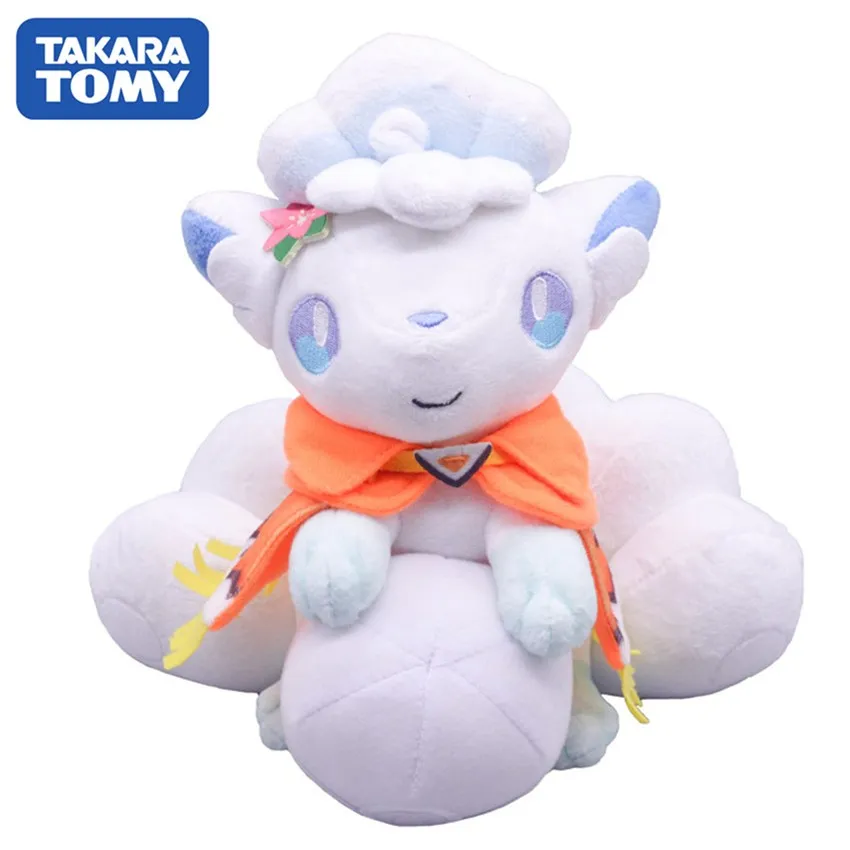 TAKARA TOMY Pokemon 17cm White Ice Vulpix Plush Dolls Toy Game Anime Six-Tailed Fox Dolls Christmas Gift toys for Children Kids
TAKARA TOMY Pokemon 17cm White Ice Vulpix Plush Dolls Toy Game Anime Six-Tailed Fox Dolls Christmas Gift toys for Children Kids