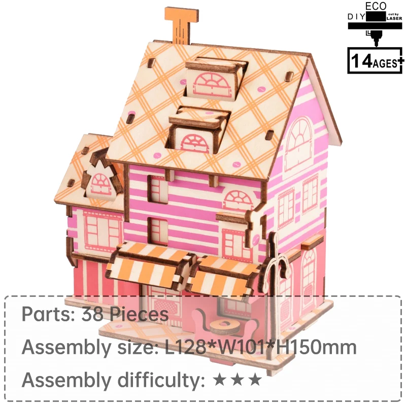 Coffee House 3D wooden puzzle Children's gift Wooden toys Picture puzzle educational toys toys for girls popular toys
Coffee House 3D wooden puzzle Children's gift Wooden toys Picture puzzle educational toys toys for girls popular toys