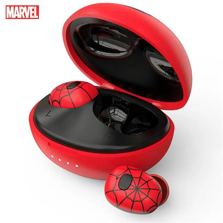 Беспроводная Bluetooth-гарнитура Marvel, Человек-паук, TWS, настоящая Беспроводная стереогарнитура, зарядный бокс, совместимая с Bluetooth
Беспроводная Bluetooth-гарнитура Marvel, Человек-паук, TWS, настоящая Беспроводная стереогарнитура, зарядный бокс, совместимая с Bluetooth