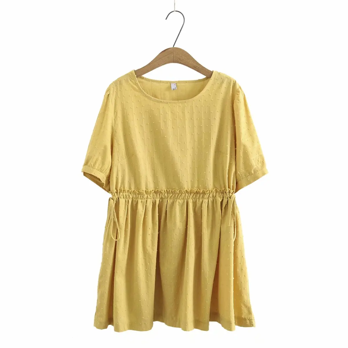 Plus size Drawstring short sleeve cotton women loose tshirts 2021 new summer casual O-Neck ladies t shirts female tops
Plus size Drawstring short sleeve cotton women loose tshirts 2021 new summer casual O-Neck ladies t shirts female tops