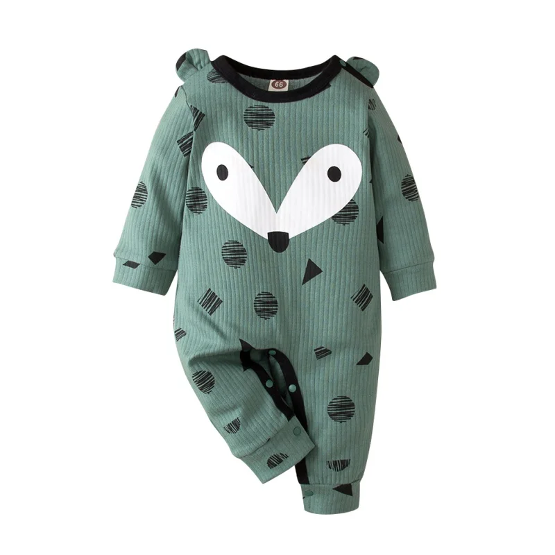 Cotton Baby Rompers Cartoon Printed Newborn Infant Baby Boys Girls Climbing Clothes Long sleeve Jumpsuit Kid Clothing
Cotton Baby Rompers Cartoon Printed Newborn Infant Baby Boys Girls Climbing Clothes Long sleeve Jumpsuit Kid Clothing