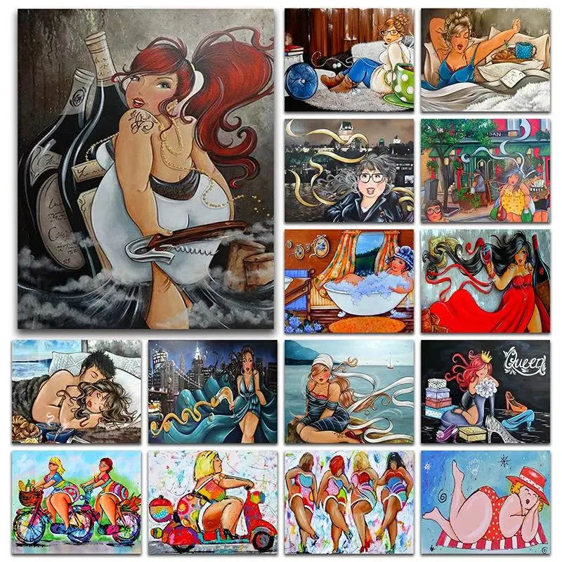 5D DIY diamond painting cross stitch full square round diamond embroidery fat girl suit diamond mosaic cartoon portrait
5D DIY diamond painting cross stitch full square round diamond embroidery fat girl suit diamond mosaic cartoon portrait