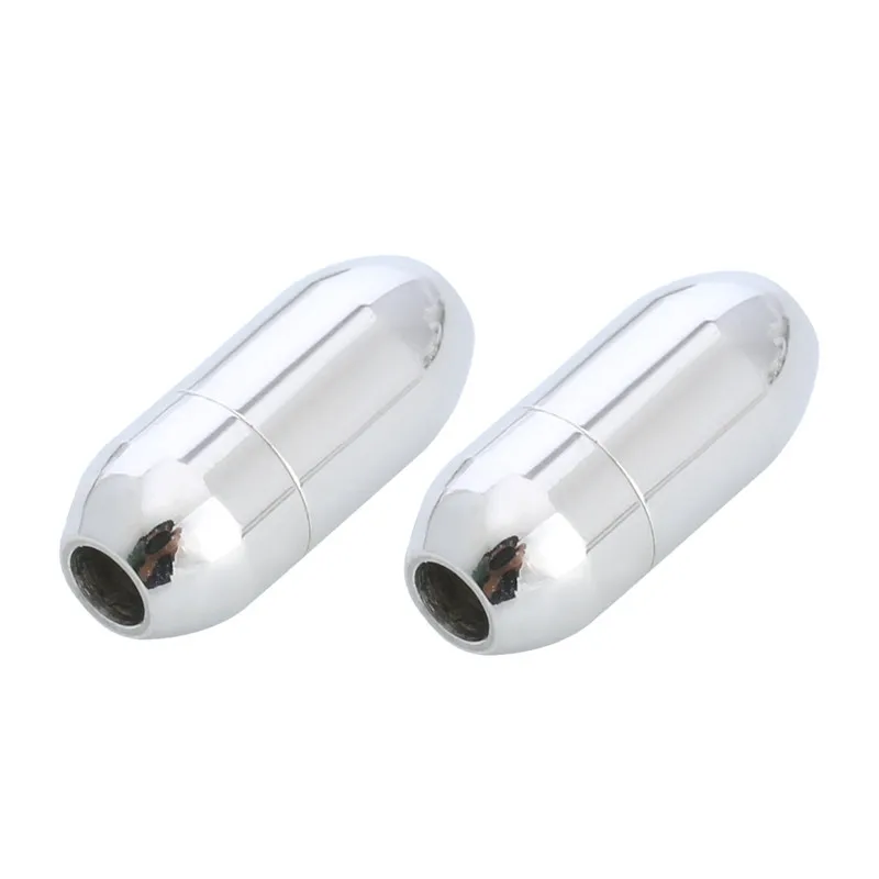 Ciseng Stainless Steel 2pcs/lot Silver Tone Magnetic Clasp Hooks Hole Size 3/6/8mm For Leather Cord DIY Jewelry Findings
Ciseng Stainless Steel 2pcs/lot Silver Tone Magnetic Clasp Hooks Hole Size 3/6/8mm For Leather Cord DIY Jewelry Findings