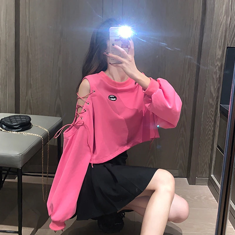 GOOHOJIO 2020 New Loose Long Sleeve T-Shirts O-neck Tops Autumn Fashionable Casual Tops Female Vintage Classic TShirts Women
GOOHOJIO 2020 New Loose Long Sleeve T-Shirts O-neck Tops Autumn Fashionable Casual Tops Female Vintage Classic TShirts Women