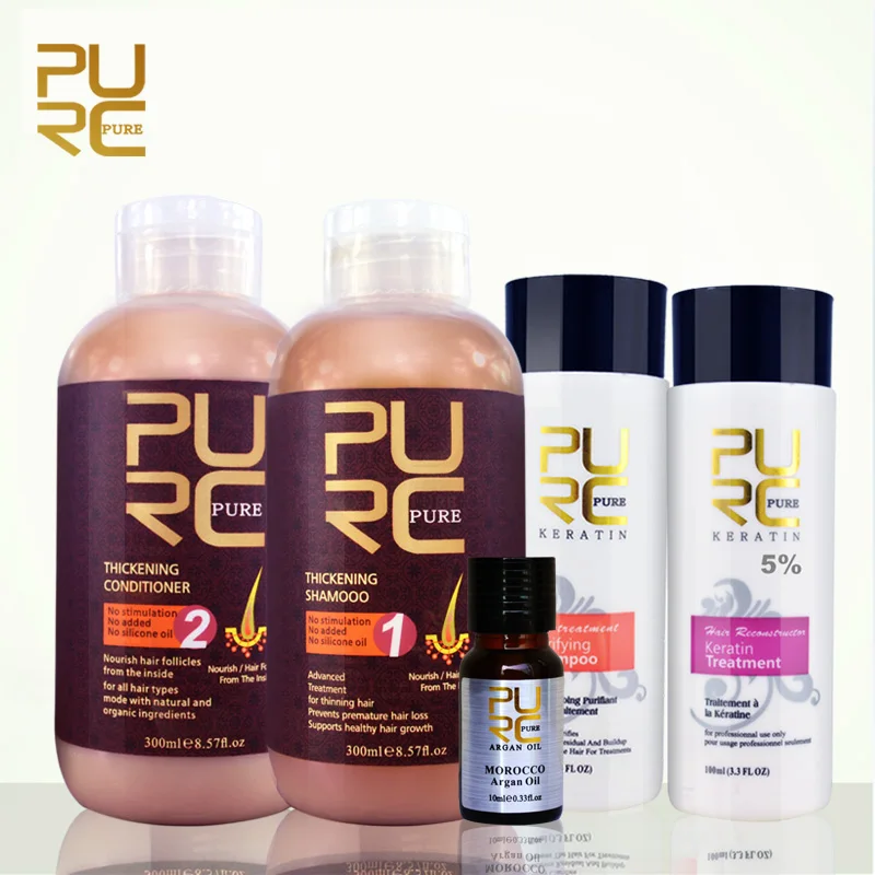 5 pcs PURC brazilian keratin hair straightening treatment 5% formalin keratin hair shampoo and hair conditioner for hair loss
5 pcs PURC brazilian keratin hair straightening treatment 5% formalin keratin hair shampoo and hair conditioner for hair loss