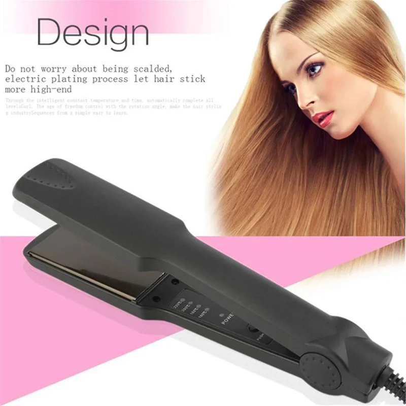 Hair Straightener 4 Modes Temperature Adjustable Fast Warm-up for Women Home ZG88
Hair Straightener 4 Modes Temperature Adjustable Fast Warm-up for Women Home ZG88