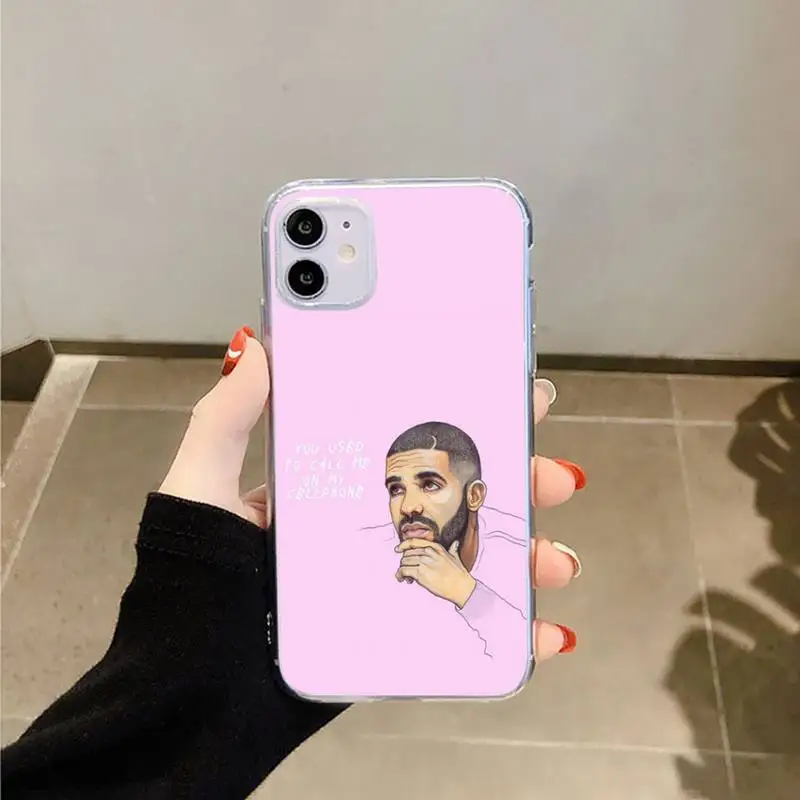 Aubrey Drake Graham Canada singer Phone Case Transparent for iPhone 6 7 8 11 12 s mini pro X XS XR MAX Plus
Aubrey Drake Graham Canada singer Phone Case Transparent for iPhone 6 7 8 11 12 s mini pro X XS XR MAX Plus
