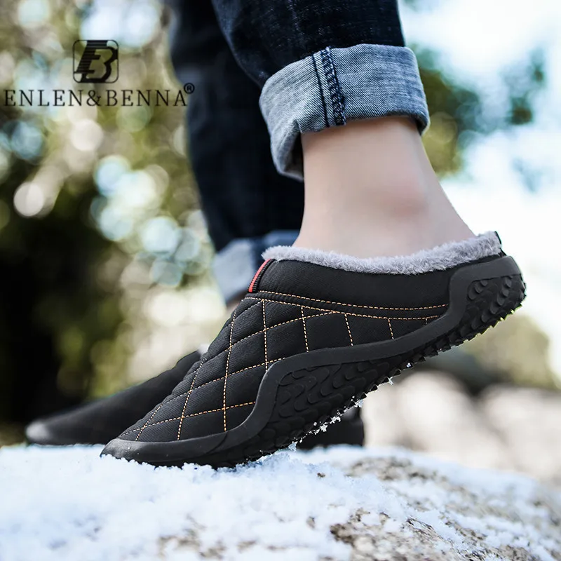 Lazy Cotton Slippers Men Winter Outdoor Men Shoes WaterProof Cold-Proof Casual Shoes Men Plush Warm Man Footwear Big Size 39-48
Lazy Cotton Slippers Men Winter Outdoor Men Shoes WaterProof Cold-Proof Casual Shoes Men Plush Warm Man Footwear Big Size 39-48