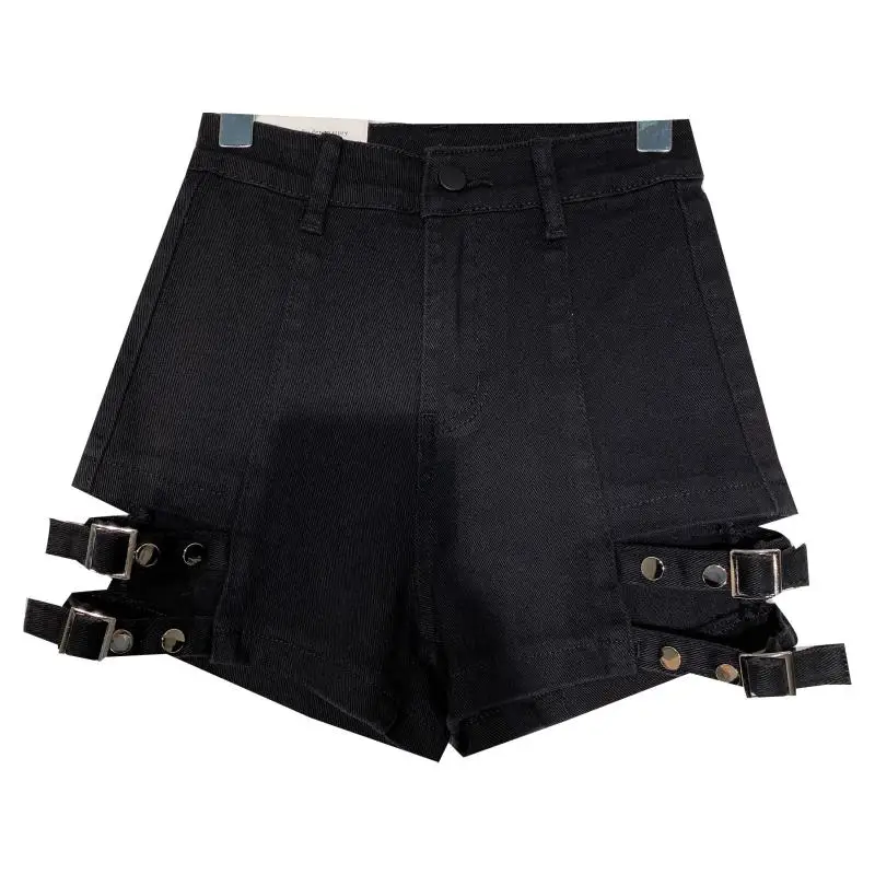 leg side double clip denim shorts women 2021 summer pants punk style street slim fit 3-point denim shorts
leg side double clip denim shorts women 2021 summer pants punk style street slim fit 3-point denim shorts