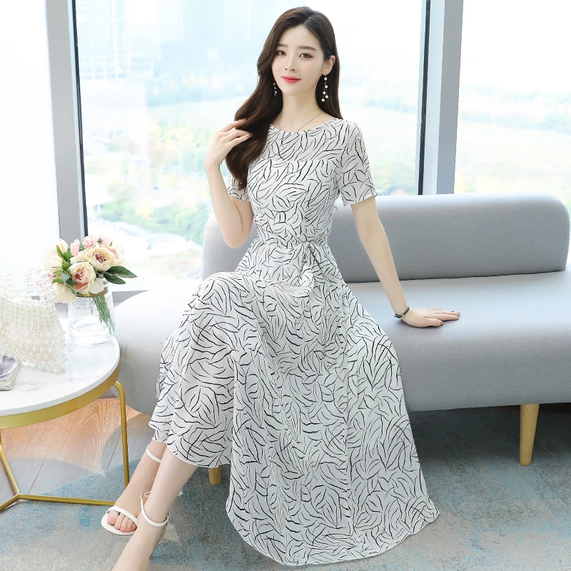 Chiffon Dress Large Size Women Summer White Dresses For Casual Vestido Largo Mujer Sun Blanco Sukienka Boho Midi Robe Ete 2021
Chiffon Dress Large Size Women Summer White Dresses For Casual Vestido Largo Mujer Sun Blanco Sukienka Boho Midi Robe Ete 2021