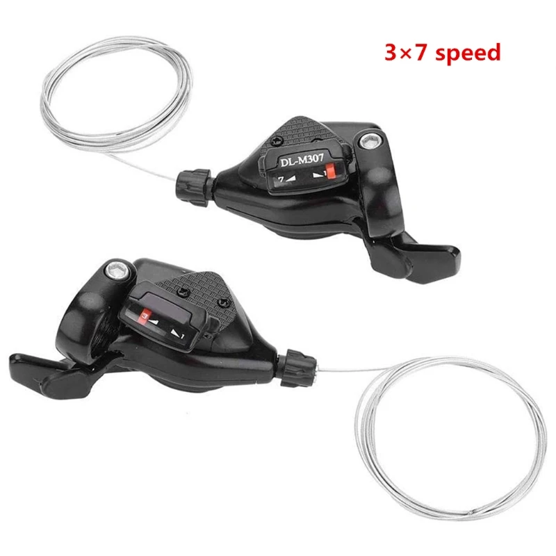 Lergo 1 Pair Bike Shift Levers 3 7/8/9 Speed - Bicycle Derailleur Gear Speed Shifter
Lergo 1 Pair Bike Shift Levers 3 7/8/9 Speed - Bicycle Derailleur Gear Speed Shifter