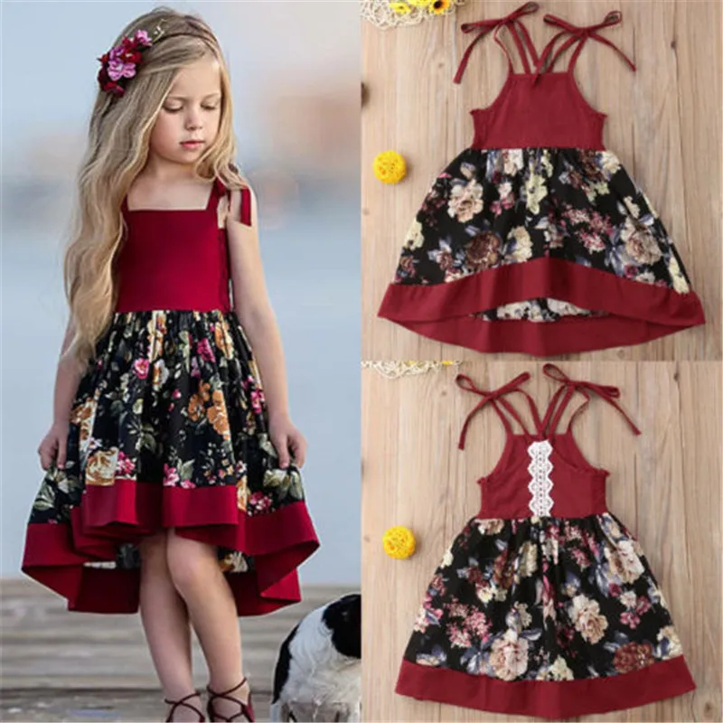 Kids Dress Fashion Toddler Kids Baby Girls Clothes Floral Party Tutu Dress Sundress Children Formal Princess Dress
Kids Dress Fashion Toddler Kids Baby Girls Clothes Floral Party Tutu Dress Sundress Children Formal Princess Dress