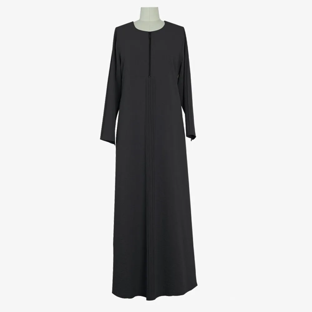 2021 Summer New Alaba Muslim Fashion Loose Casual Solid Color Round Neck Long Sleeve Women's Dress Middle East Muslim Robe
2021 Summer New Alaba Muslim Fashion Loose Casual Solid Color Round Neck Long Sleeve Women's Dress Middle East Muslim Robe