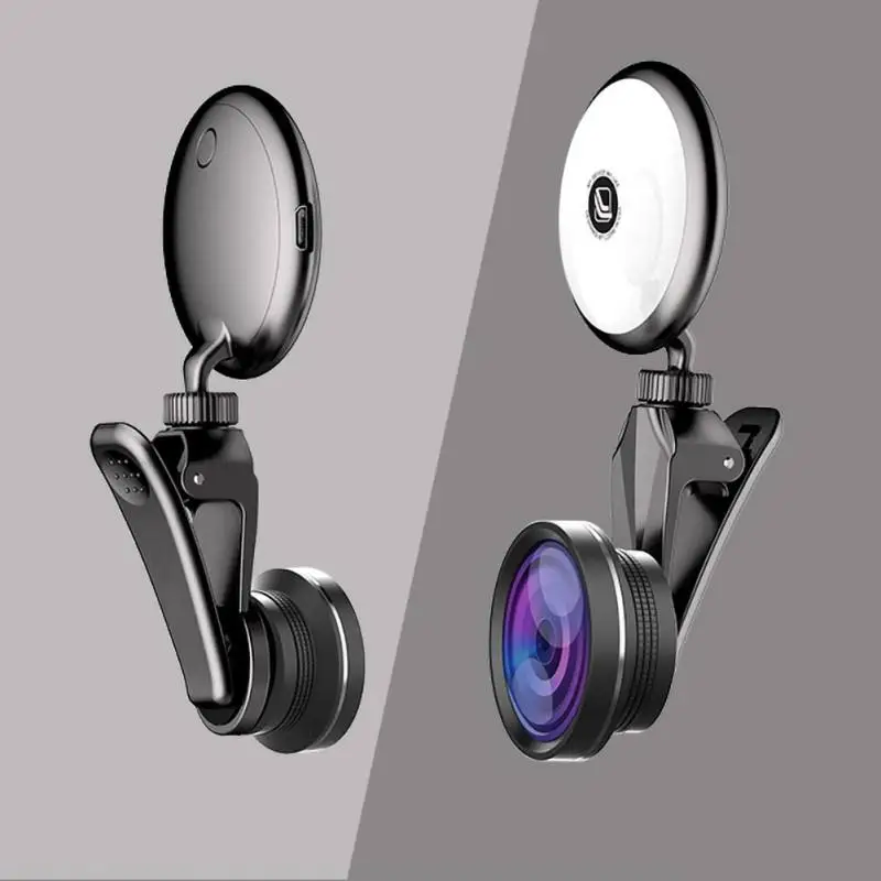 smartphone webcam RK19s led fill light selfie ring light with phone lens fisheye wide angle macro lens
smartphone webcam RK19s led fill light selfie ring light with phone lens fisheye wide angle macro lens
