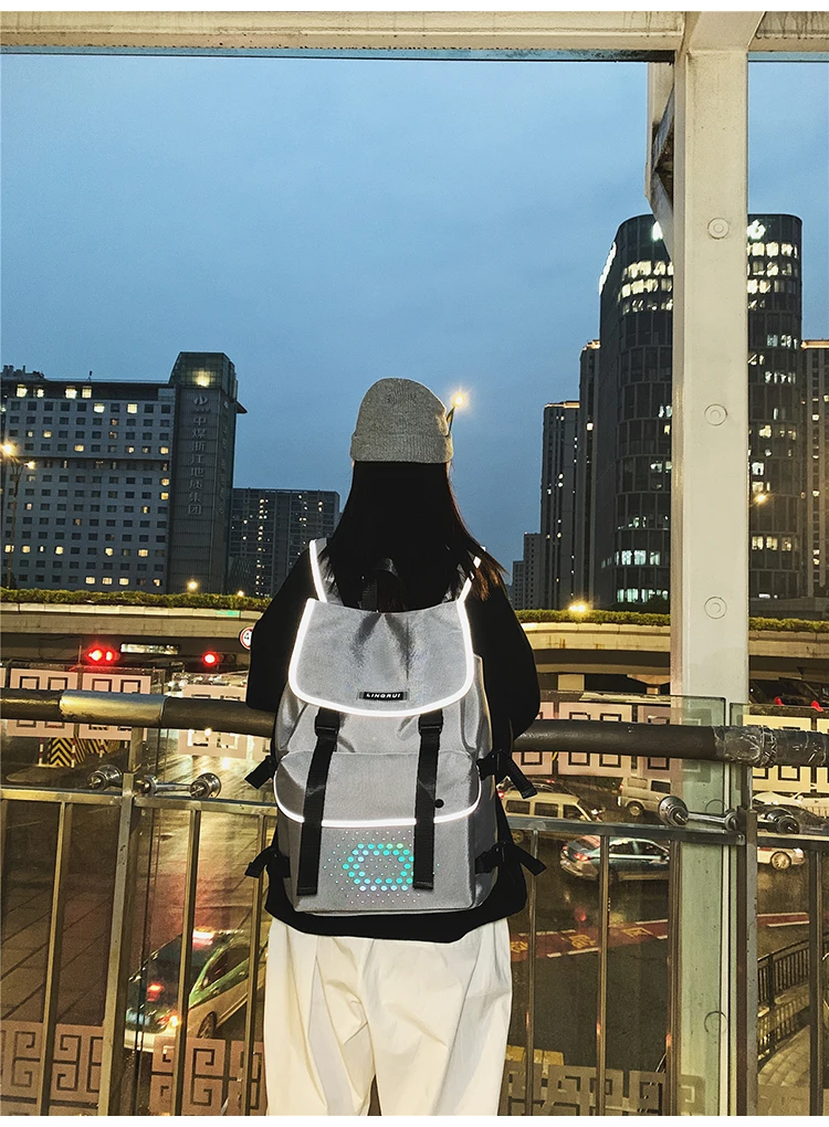 PB3819 Simple casual new 2021 Backpack male personality street trend large capacity backpack
PB3819 Simple casual new 2021 Backpack male personality street trend large capacity backpack