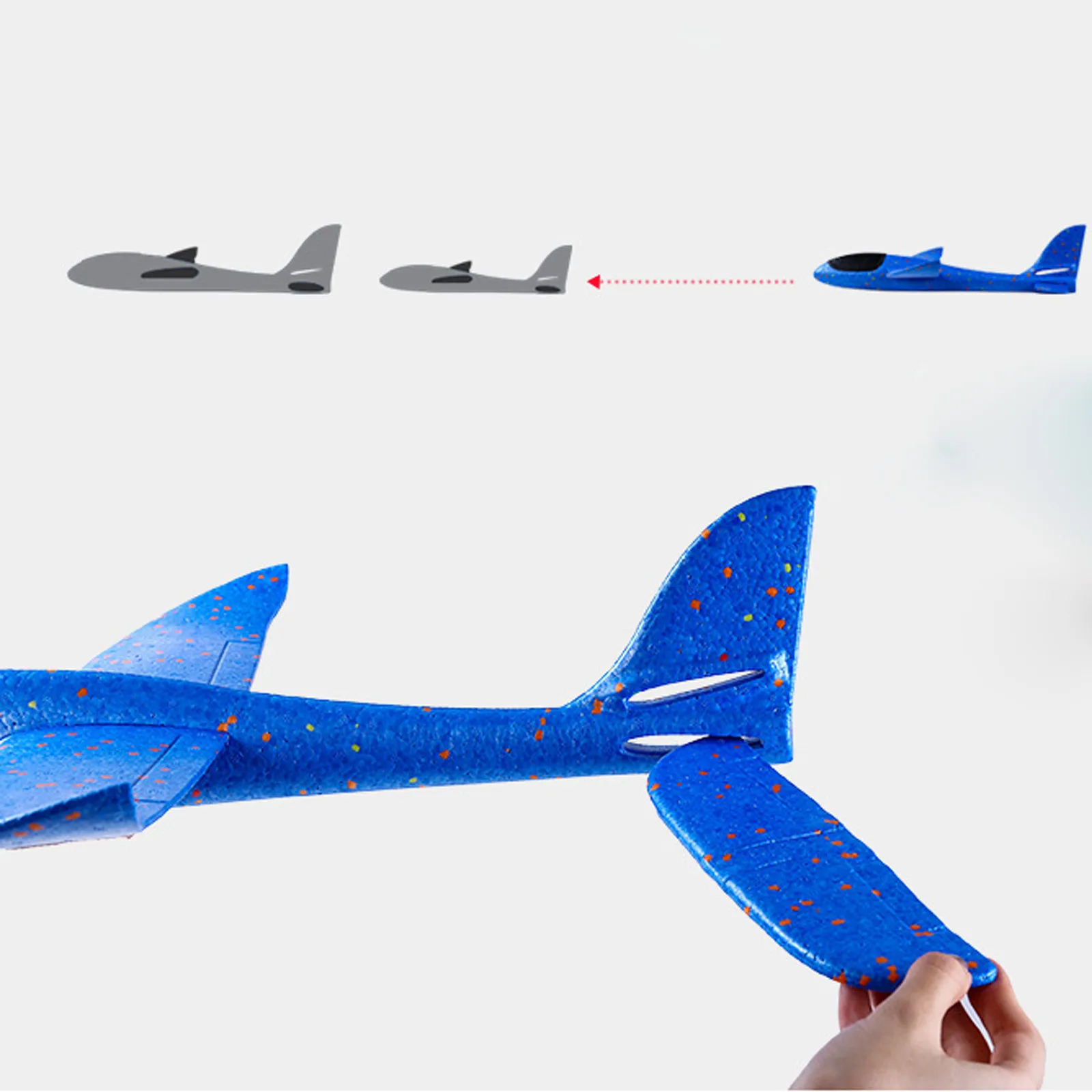 Big Hand Launch Throwing Foam Palne EPP Airplane Model Glider Plane Aircraft Model Outdoor DIY Educational Toy For Children
Big Hand Launch Throwing Foam Palne EPP Airplane Model Glider Plane Aircraft Model Outdoor DIY Educational Toy For Children