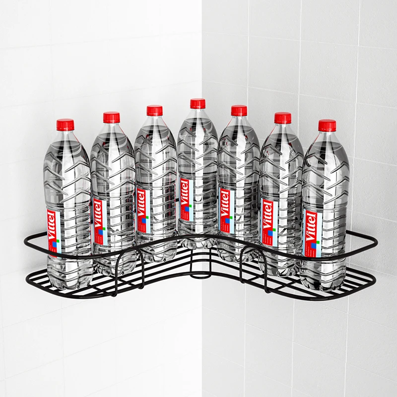 Bathroom Shelf Wall-mounted Suction Cup Hole Corner Organizer Frame Iron Shower Caddy Storage Rack Shampoo Holder
Bathroom Shelf Wall-mounted Suction Cup Hole Corner Organizer Frame Iron Shower Caddy Storage Rack Shampoo Holder