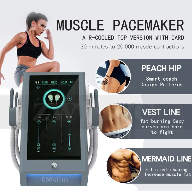 Hottest EMS Electromagnetic HIEMT RF Fat Burning Slimming Equipment EMSlim NeoTrain & Build Muscle Sculpt Body Beauty Machine
Hottest EMS Electromagnetic HIEMT RF Fat Burning Slimming Equipment EMSlim NeoTrain & Build Muscle Sculpt Body Beauty Machine