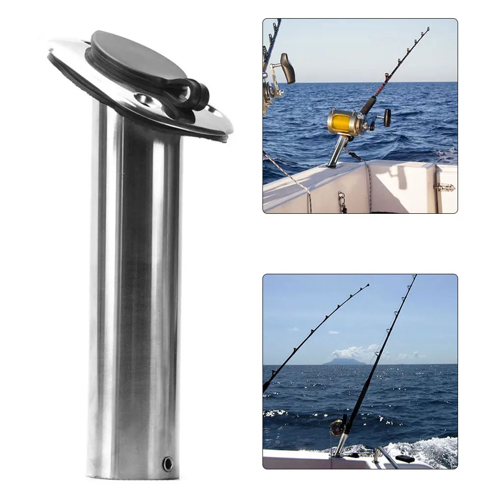 1pcs Boat Fishing Rod Holder 30 Degree Flush Mount Marine Stainles Steel Rubber Caps For For Boat Yacht Heavy Duty Holder Silver
1pcs Boat Fishing Rod Holder 30 Degree Flush Mount Marine Stainles Steel Rubber Caps For For Boat Yacht Heavy Duty Holder Silver