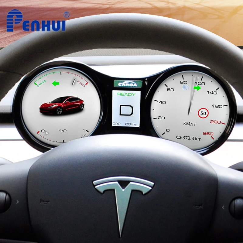 Автомобильная цифровая кластерная панель для Tesla Model Y/ Model 3, Автомобильный цифровой инструмент mulstimedia
Автомобильная цифровая кластерная панель для Tesla Model Y/ Model 3, Автомобильный цифровой инструмент mulstimedia