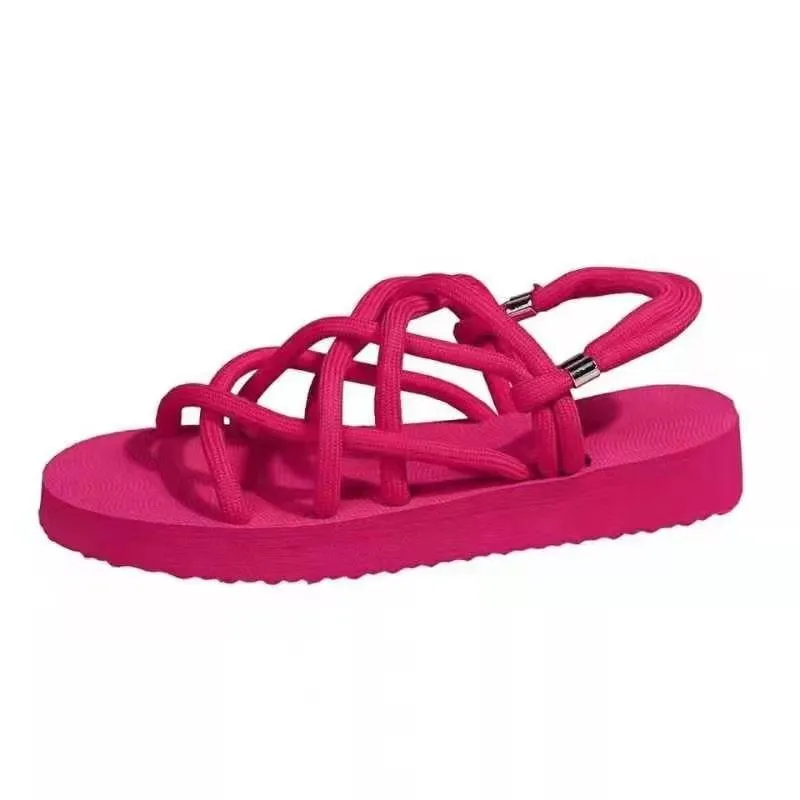 2021 Summer New Flat Open Toe Women Sandals Fashion Solid Color Comfortable Outdoor Women's Shoes for Woman Plus Size 43
2021 Summer New Flat Open Toe Women Sandals Fashion Solid Color Comfortable Outdoor Women's Shoes for Woman Plus Size 43