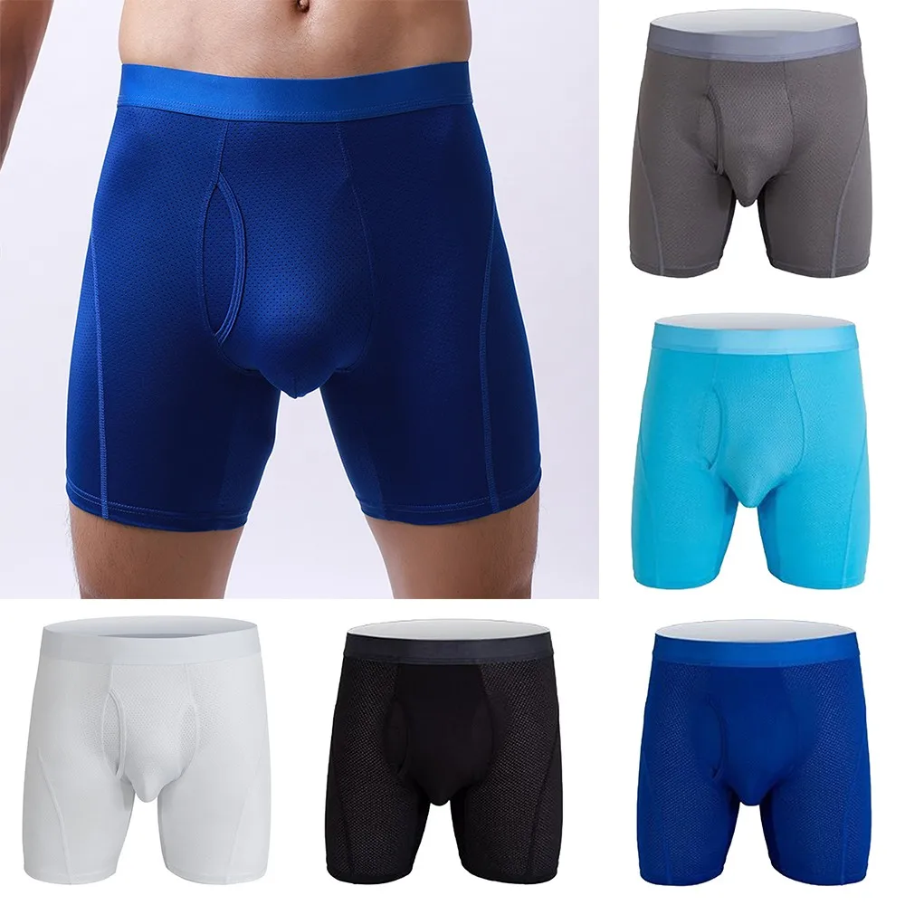 Male Shorts Breathable Long Underwear Mesh Large Size Panties Sexy Boxers White,Black,Dark Blue,Gray,Blue
Male Shorts Breathable Long Underwear Mesh Large Size Panties Sexy Boxers White,Black,Dark Blue,Gray,Blue