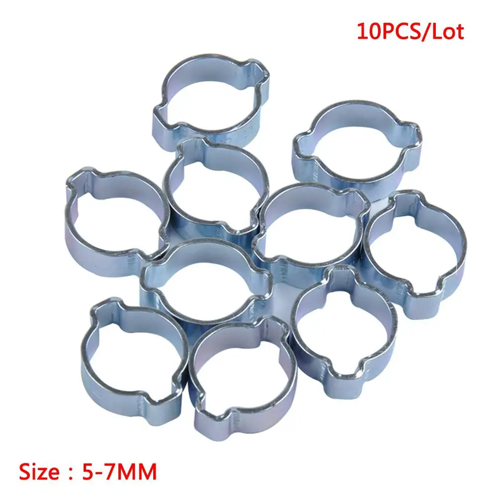 10Pcs Hose Clamp Double Ears Clamp Worm Drive Fuel Water Hose Pipe Clamps Clips Hose Fuel Clamps 5-31mm
10Pcs Hose Clamp Double Ears Clamp Worm Drive Fuel Water Hose Pipe Clamps Clips Hose Fuel Clamps 5-31mm