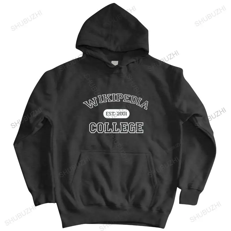 homme cotton hoodies autumn fashion sweatshirt wikipedia college hoodie men's funny,novelty, gift idea, graduation, university
homme cotton hoodies autumn fashion sweatshirt wikipedia college hoodie men's funny,novelty, gift idea, graduation, university