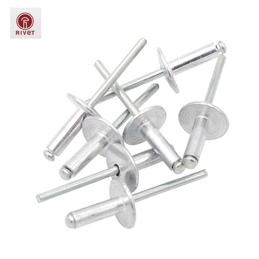 100 Pcs 4.8mm Large Flange Blind Rivets Aluminum ( AL) POP Open Blind Rivet for Motor Vehicle
100 Pcs 4.8mm Large Flange Blind Rivets Aluminum ( AL) POP Open Blind Rivet for Motor Vehicle
