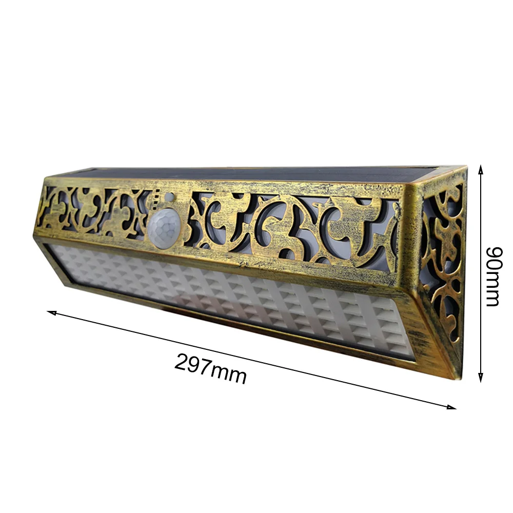 Solar Pattern Hollow Induction Light 90LED White Light+Warm White Light Silver/Gold solar lamp for garden
Solar Pattern Hollow Induction Light 90LED White Light+Warm White Light Silver/Gold solar lamp for garden