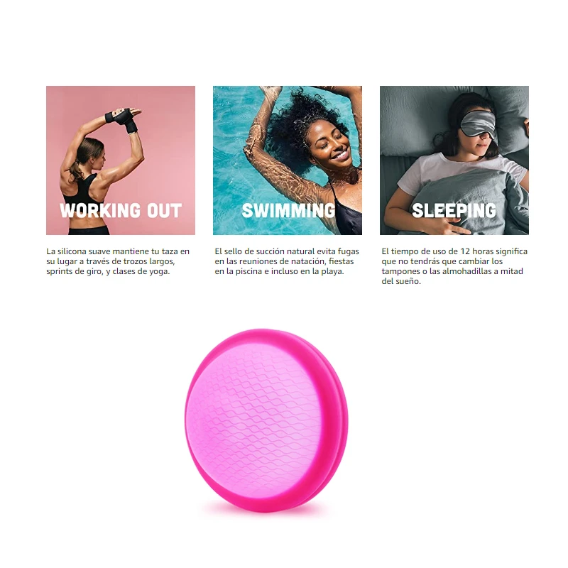 2pcs Menstrual Cup&Foldable Cup Women Period Cup Medical Grade Silicone Lady Cup Health Care Period Cup For Women Feminine
2pcs Menstrual Cup&Foldable Cup Women Period Cup Medical Grade Silicone Lady Cup Health Care Period Cup For Women Feminine