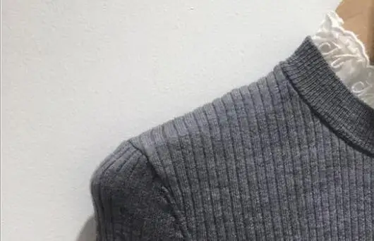 2020 Autumn and Winter New Style Temperament Lady Style Lace Collar Slim Fit Sweater Wool
2020 Autumn and Winter New Style Temperament Lady Style Lace Collar Slim Fit Sweater Wool