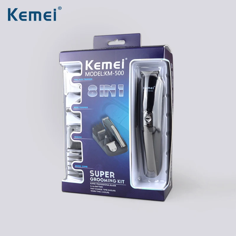 Kemei 4 in 1 Multifunction Hair Trimmer Men Electric Hair Clipper Rechargeable Electric Shaver Adjustable Styling Tools 500
Kemei 4 in 1 Multifunction Hair Trimmer Men Electric Hair Clipper Rechargeable Electric Shaver Adjustable Styling Tools 500
