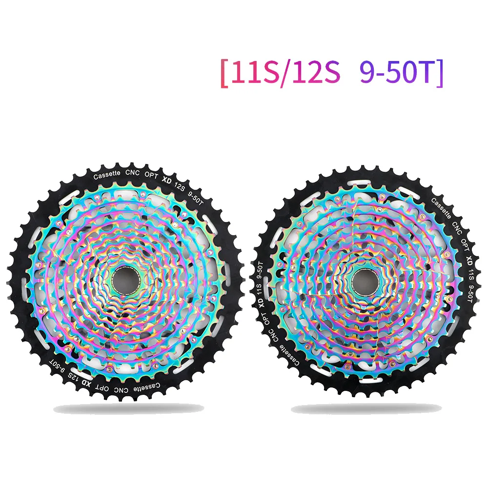 MEROCA 11/12 Speed Hollow Bicycle Freewheel Ultralight Bike 9-50T For XD system Flywheel Durable Aluminum Alloy Freewheel
MEROCA 11/12 Speed Hollow Bicycle Freewheel Ultralight Bike 9-50T For XD system Flywheel Durable Aluminum Alloy Freewheel