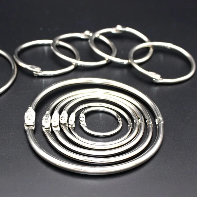 Metal 2/3/5/10Pcs Metal Ring Binder 15 - 80mm DIY Albums Loose-leaf Book Hoops Opening Office Binding Supplie Photo Album
Metal 2/3/5/10Pcs Metal Ring Binder 15 - 80mm DIY Albums Loose-leaf Book Hoops Opening Office Binding Supplie Photo Album