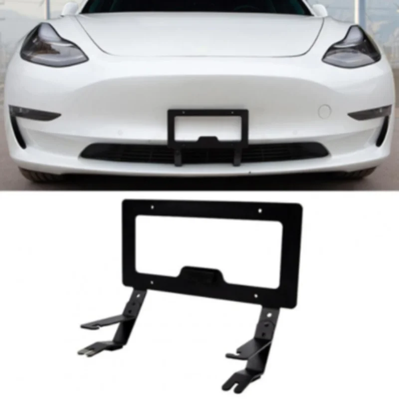 

Рамка для автомобильного номерного знака Tesla Model 3, модный держатель для переднего номерного знака без отверстия, стандарт США, алюминиевый с...