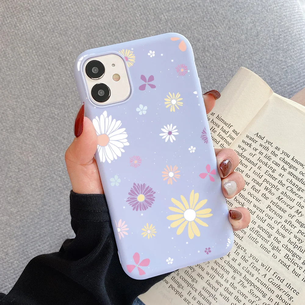 Cute Butterfly Purple Phone Case For iPhone 11 Pro Max Daisy Flower TPU Soft Cover For iPhone XR XS MAX X 6 6S 7 8 Plus SE2 Case
Cute Butterfly Purple Phone Case For iPhone 11 Pro Max Daisy Flower TPU Soft Cover For iPhone XR XS MAX X 6 6S 7 8 Plus SE2 Case