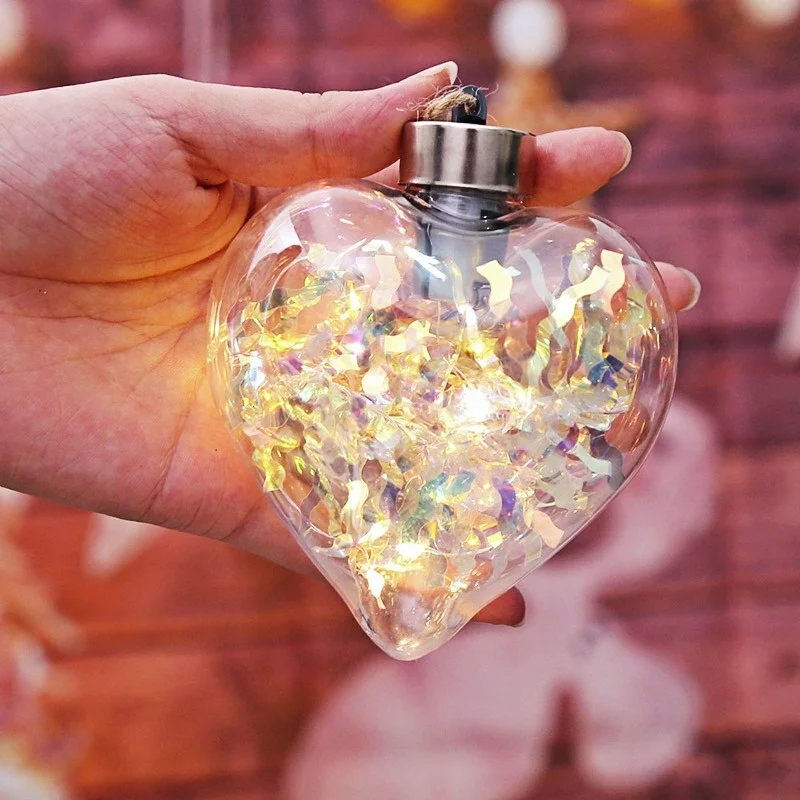 16cm LED Luminous Heart-shaped Colored Lights, Waterproof Balcony, Garden Hanging Lights,Home Christmas Tree Decoration Pendants
16cm LED Luminous Heart-shaped Colored Lights, Waterproof Balcony, Garden Hanging Lights,Home Christmas Tree Decoration Pendants