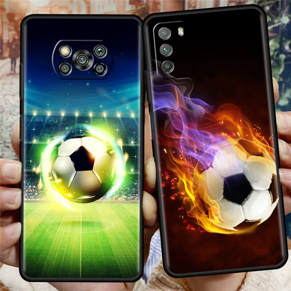 Soft Coque for Xiaomi Poco X3 NFC M3 F1 F3 GT Redmi K40 Pro Phone Case For Mi 11 Lite 11T Mobile Cover Soccer Football
Soft Coque for Xiaomi Poco X3 NFC M3 F1 F3 GT Redmi K40 Pro Phone Case For Mi 11 Lite 11T Mobile Cover Soccer Football
