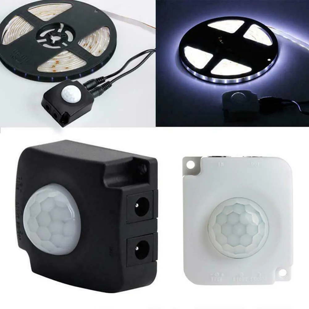 DC 12V 24V 10A Automatic Infrared Body Motion Detector Sensor Switch Sensor Sensitivity Distance ≥7m LED Strip Lighting
DC 12V 24V 10A Automatic Infrared Body Motion Detector Sensor Switch Sensor Sensitivity Distance ≥7m LED Strip Lighting