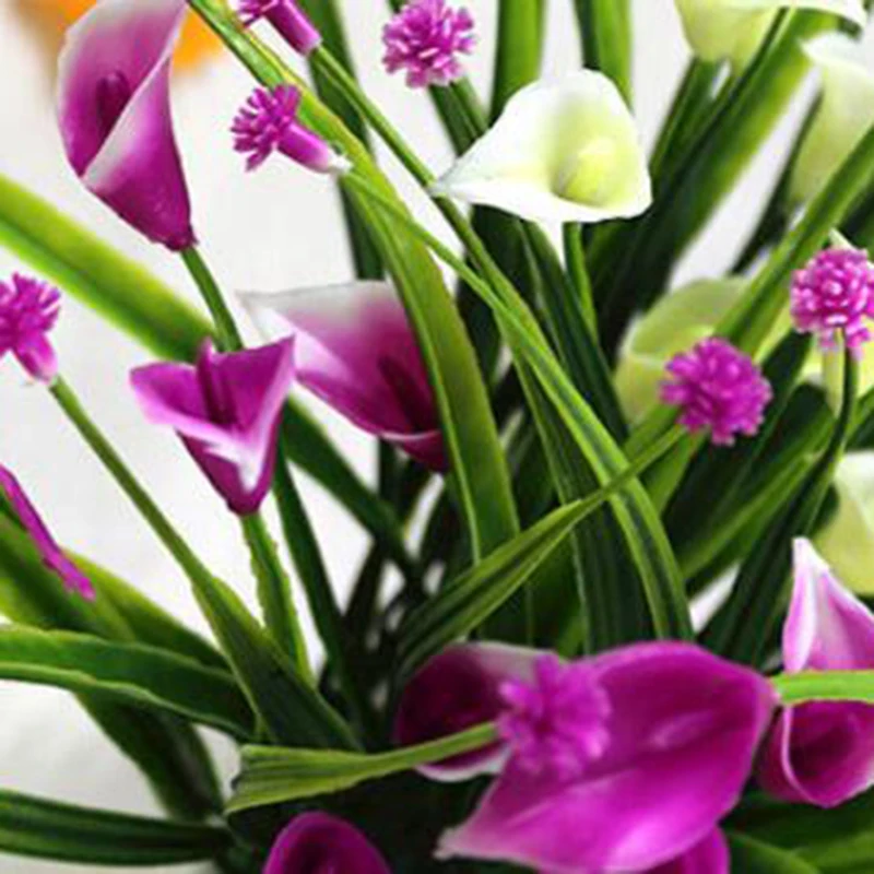 1Pcs High Quality Real Touch Calla Lily Artificial Flowers Calla Lily Bouquet For Wedding Bouquet Bridal Home Flower Decoration
1Pcs High Quality Real Touch Calla Lily Artificial Flowers Calla Lily Bouquet For Wedding Bouquet Bridal Home Flower Decoration