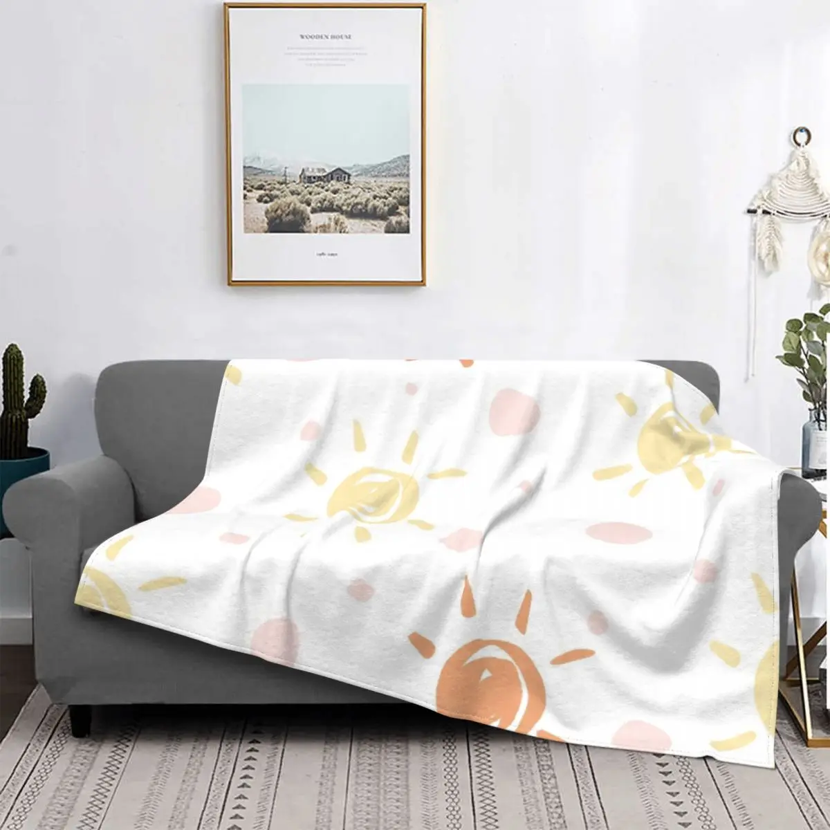 Bohemian Art Culture Blanket Flannel Spring Autumn Sun Warm Throws For Winter Bedding
Bohemian Art Culture Blanket Flannel Spring Autumn Sun Warm Throws For Winter Bedding